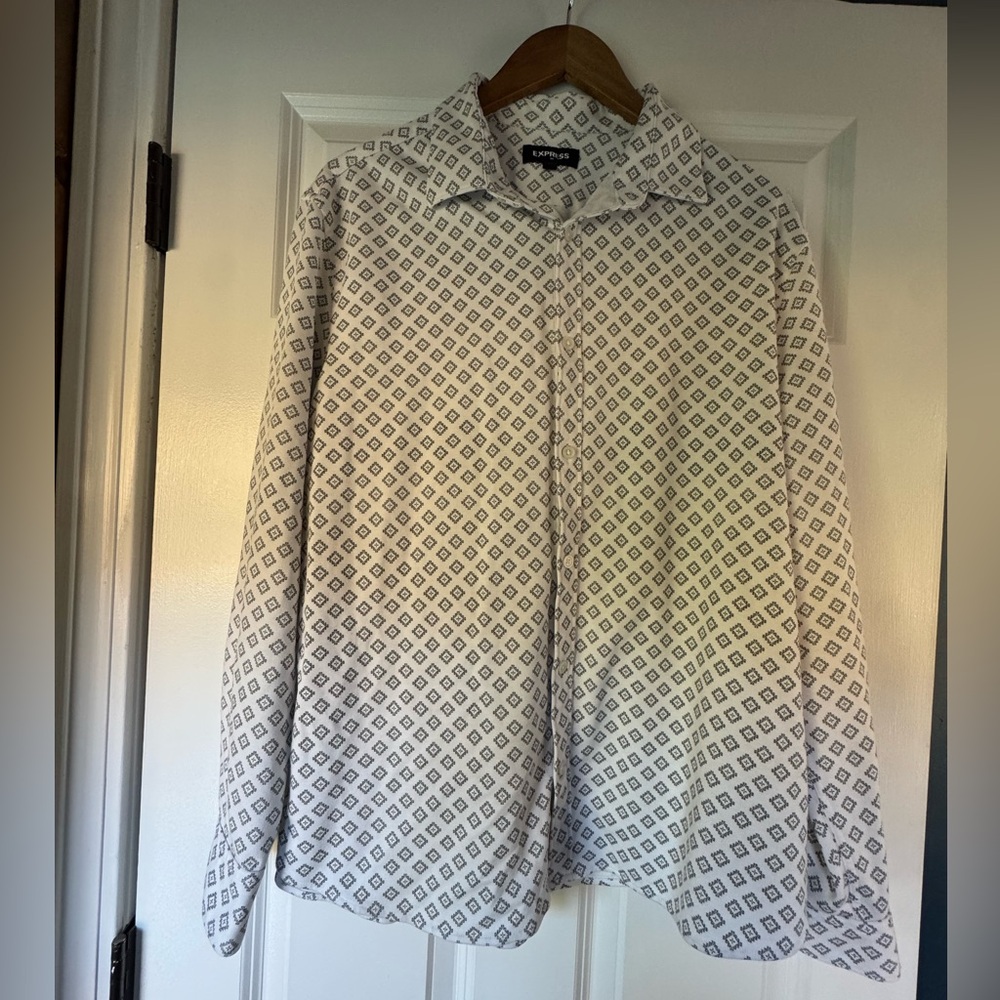 Express Monochrome Patterned Shirt